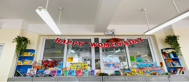 “ Đọc sách để ươm mầm”  là thư viện mini lớp 4A5