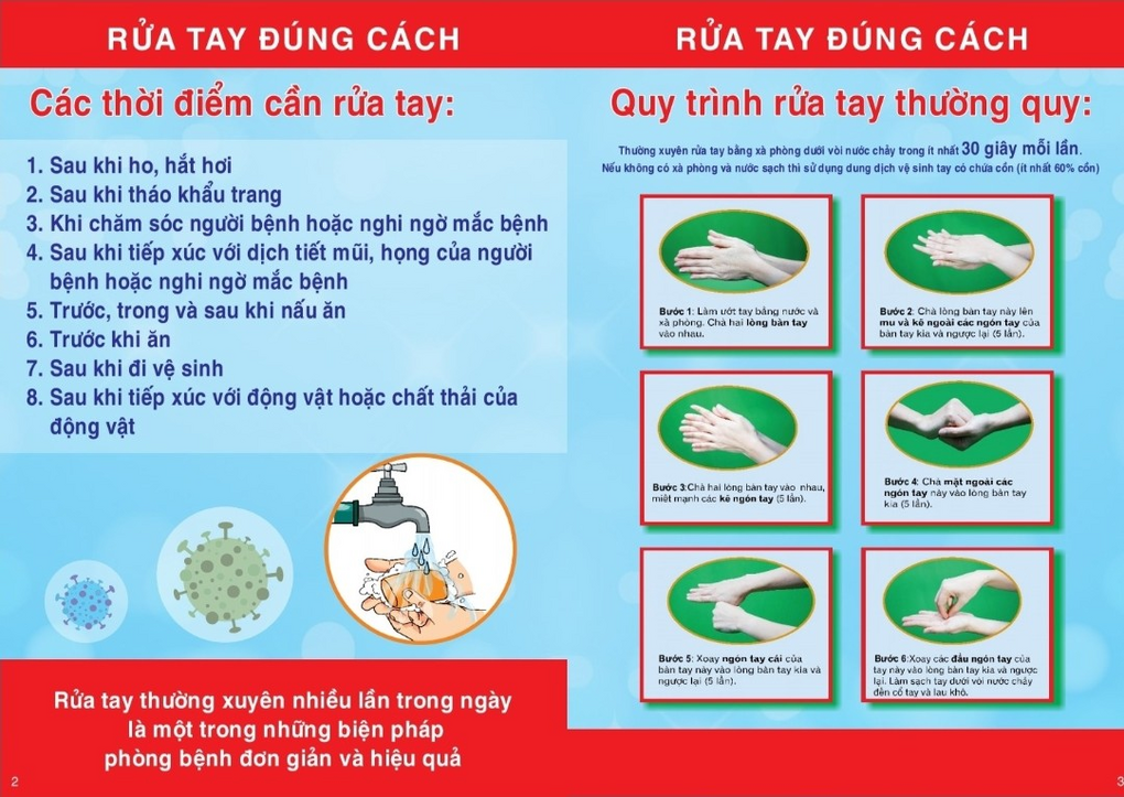 Rửa tay như nào để vi diệt sạch vi khuẩn trên tay bạn.
