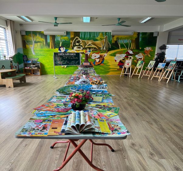 Hưởng ứng ngày hội đọc sách Khối 4 – Trường Tiểu học Đại Yên