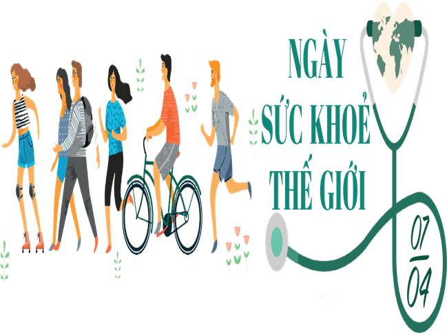 Hưởng ứng ngày sức khỏe thế giới 07/4 “Hành tinh của chúng ta-Sức khoẻ của chúng ta”