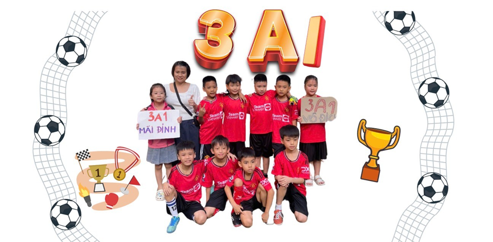 2024 - 3A1 VÔ ĐỊCH GIẢI BÓNG ĐÁ MINI KHỐI 3!