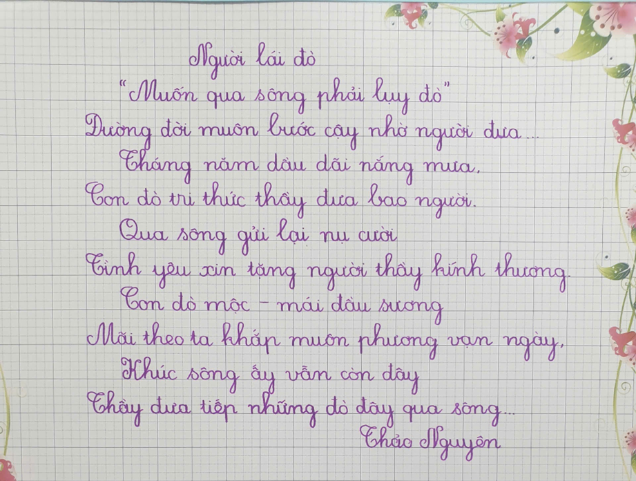 2024 - BẬT MÍ NHỮNG TÁC PHẨM VIẾT CHỮ ĐẸP ĐƯỢC BAN GIÁM KHẢO ĐÁNH GIÁ CAO!