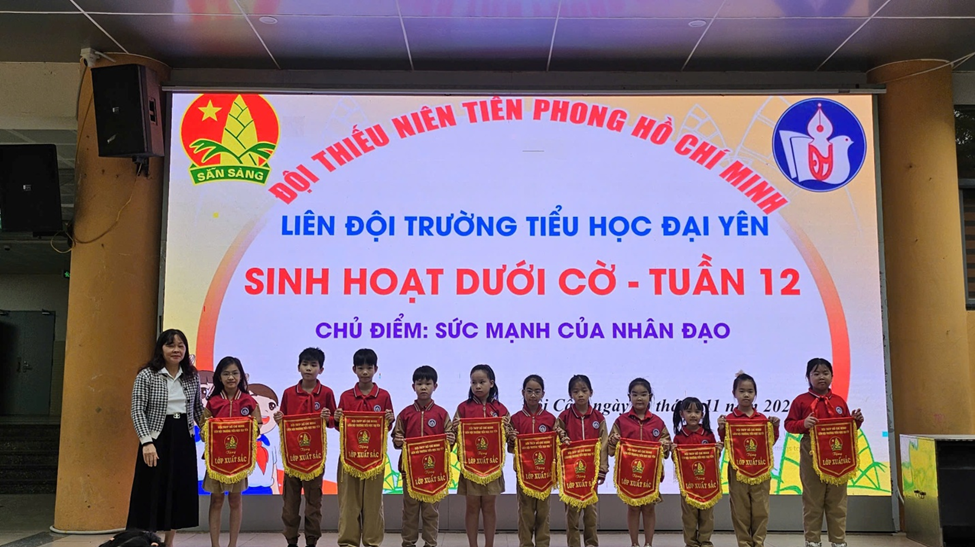 SINH HOẠT DƯỚI CỜ  CHỦ ĐIỂM: SỨC MẠNH CỦA NHÂN ĐẠO