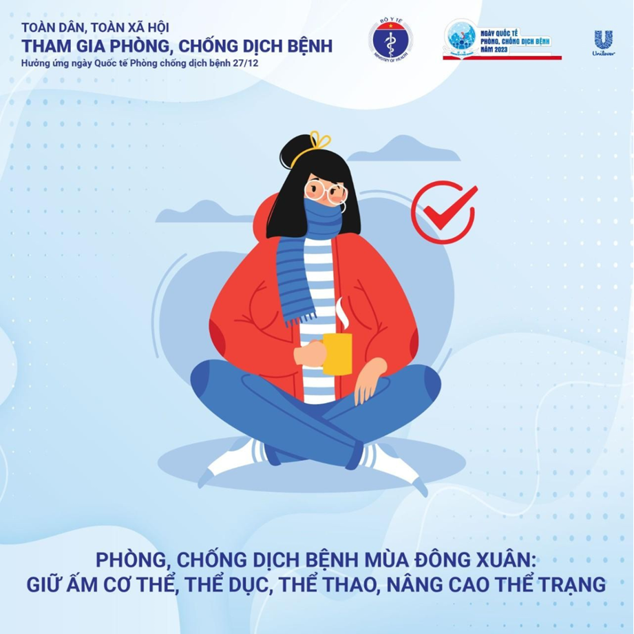 2024 - BÀI TUYÊN TRUYỀN PHÒNG, CHỐNG DỊCH BỆNH MÙA ĐÔNG , GIỮ ẤM CƠ THỂ, THỂ DỤC, THỂ THAO, NÂNG CAO THỂ TRẠNG