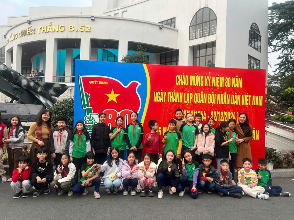 2024 - Khám phá Bảo tàng Chiến thắng B-52 cùng Khối 5 Trường Tiểu học Đại Yên