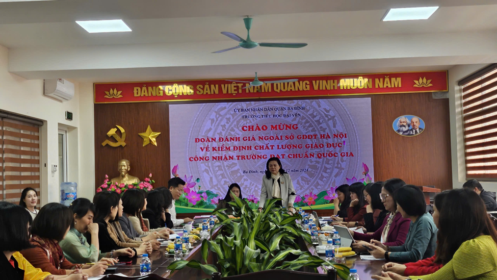 Trường Tiểu học Đại Yên - Niềm tự hào của giáo dục Hà Nội đạt chuẩn quốc gia mức độ 2