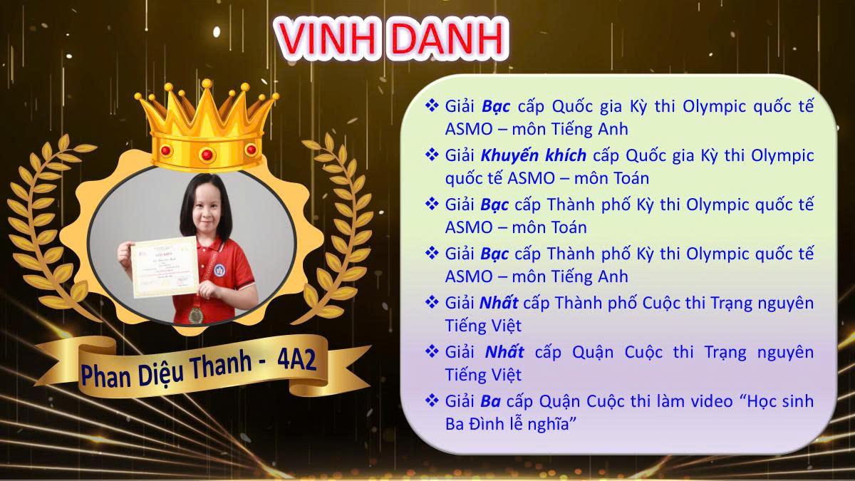 Phan Diệu Thanh gương sáng trong học tập - 2025