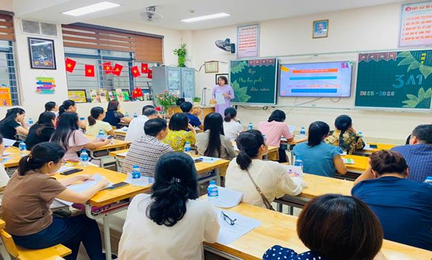 CUỘC HỌP PHỤ HUYNH KHỐI 3 TRƯỜNG TIỂU HỌC ĐẠI YÊN – NĂM HỌC 2025–2026