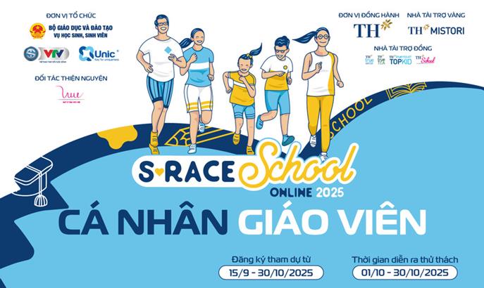 Hướng dẫn đăng ký tham dự thử thách - S-Race School online 2025