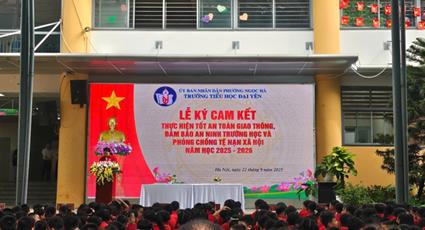 2025. LỄ PHÁT ĐỘNG THÁNG AN TOÀN GIAO THÔNG  “Chấp hành tốt Luật giao thông – Hạnh phúc cho mọi nhà”