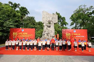 HỘI LIÊN HIỆP THANH NIÊN TRƯỜNG TIỂU HỌC ĐẠI YÊN TÍCH CỰC THAM GIA CÁC HOẠT ĐỘNG CHÀO MỪNG NGÀY THÀNH LẬP HỘI