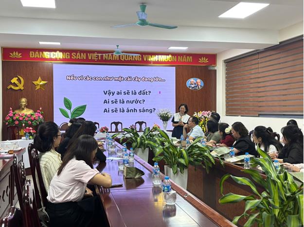 Tập huấn tâm lý học đường: “Nâng cao hiệu quả phối hợp giữa  gia đình và nhà trường trong giáo dục học sinh”