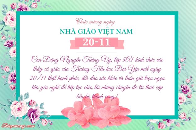 Báo Đội số thứ 5: LỜI CA TRI ÂN NGÀY 20/11: KÍNH DÂNG TẤM LÒNG ĐẾN NGƯỜI GIEO MẦM XANH TRI THỨC