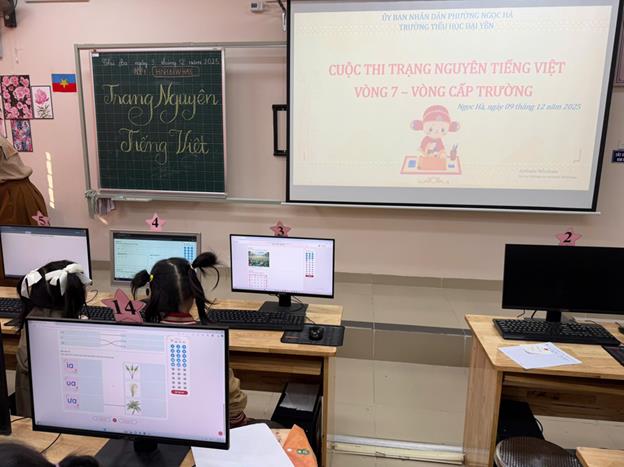 Tỏa sáng chữ Việt – Trạng nguyên nhí khối 3 Trường Tiểu học Đại Yên tự tin chinh phục vòng sơ khảo.