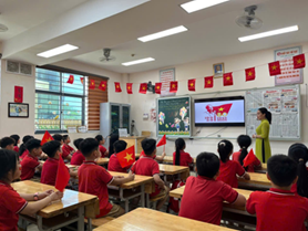 Sắc màu tự hào – Học sinh Đại Yên hướng về 80 năm Quốc khánh 2/9