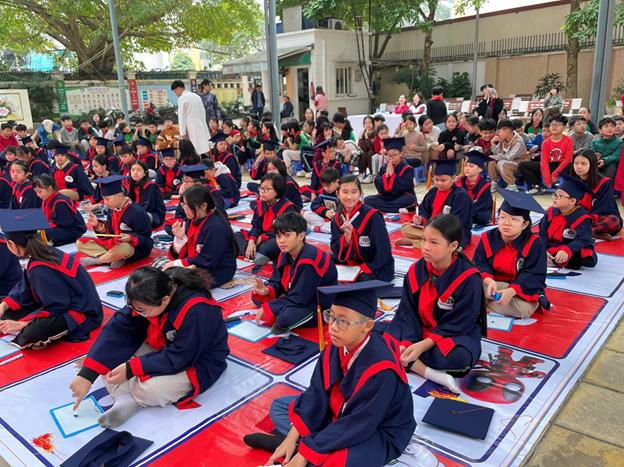 Học sinh khối 5 Trường Tiểu học Đại Yên hào hứng cùng cuộc thi Rung chuông vàng Tiếng Anh