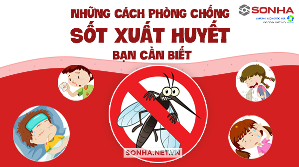 Cách phòng chống, điều trị sốt xuất huyết ở trẻ và người lớn