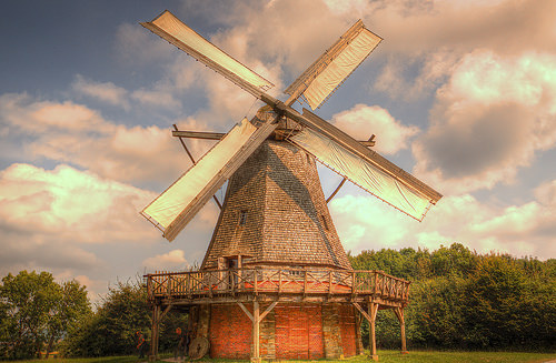 Bộ xếp hình CỐI XAY GIÓ HÀ LAN ALCC | Tiki