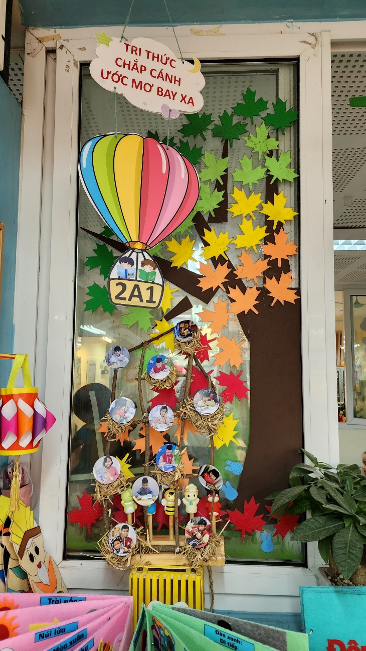 A picture containing text, colorful, decorated, cluttered
Description automatically generated