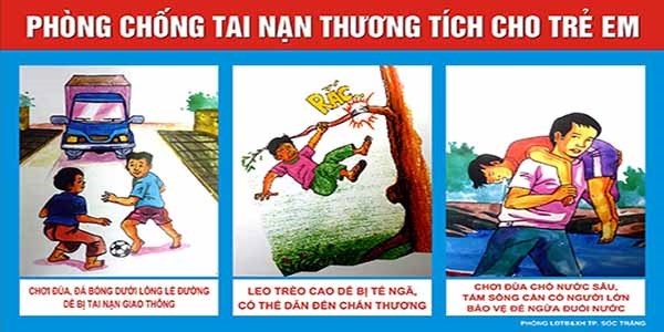Bài tuyên truyền phòng chống tai nạn thương tích trong trường