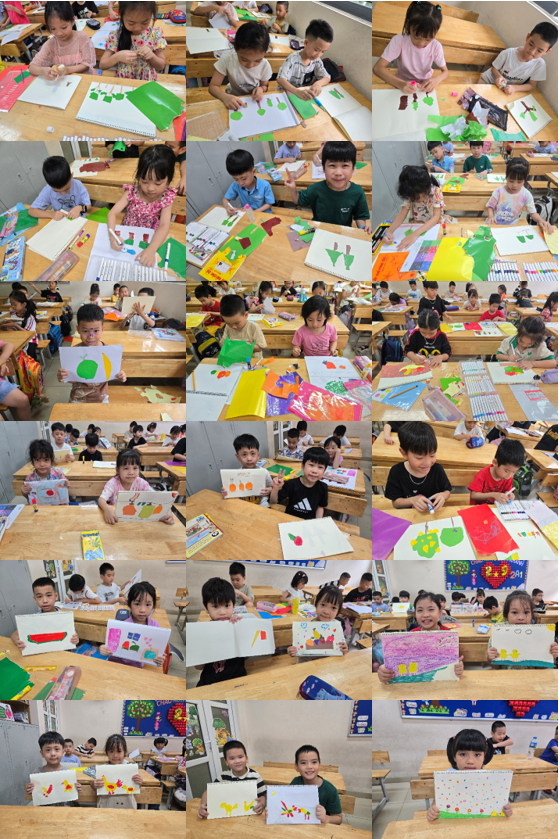 A collage of children painting

AI-generated content may be incorrect.