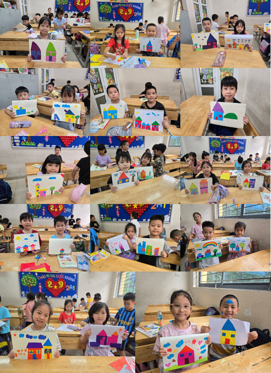 A collage of a child holding a picture

AI-generated content may be incorrect.