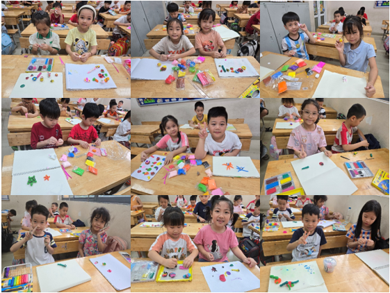 A collage of children painting

AI-generated content may be incorrect.