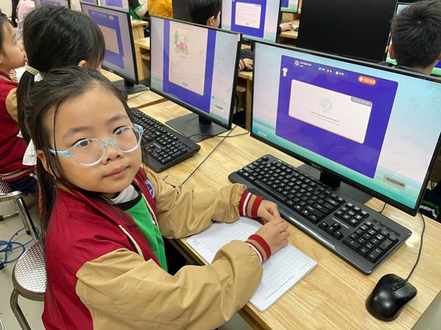 KHỐI 3 TH ĐẠI YÊN HÀO HỨNG TRANH TÀI TẠI SÂN CHƠI “ĐẤU TRƯỜNG VIOEDU” 2025-2026